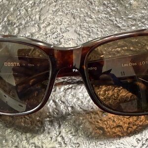 Costa Tortoiseshell Brown Sunglasses with Dark Lenses